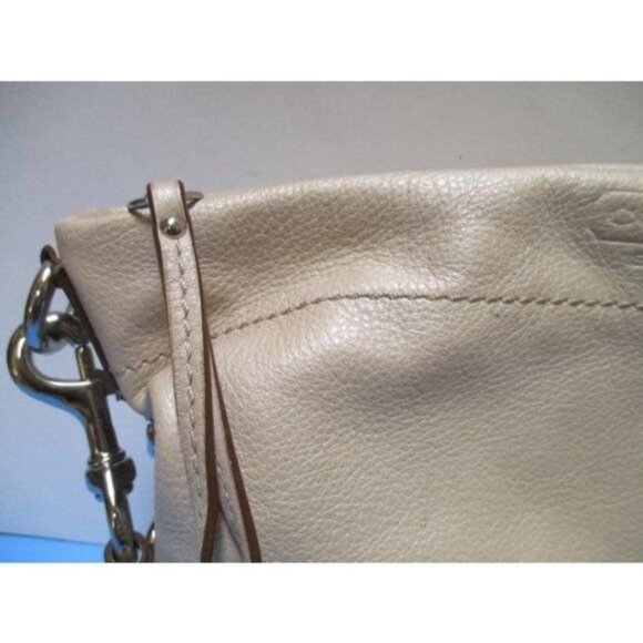 *Coach 1941 Cream Ivory Pebbled Leather Satchel - Picture 5 of 9